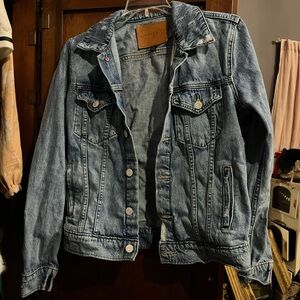 Lucky brand denim trucker jacket